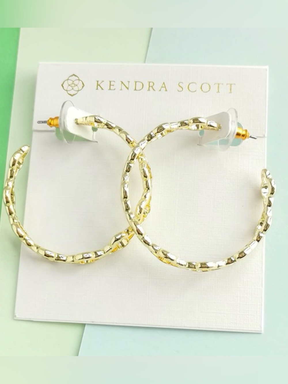 Kendra Scott Abbie Gold Hoop Earrings